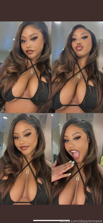 Dejarennae  page leaked private photo uncensored HD quality