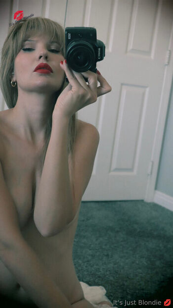 Itsjustblondie page leaked private photo uncensored HD quality