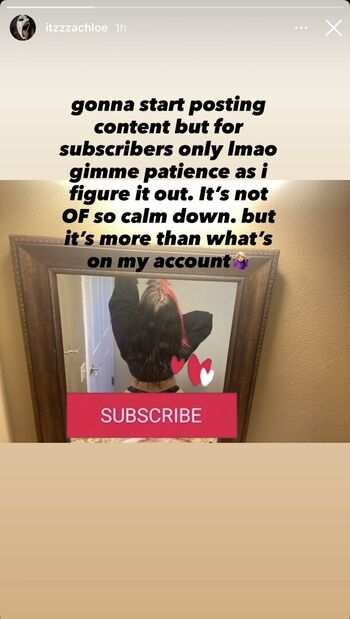 Itzzzachloe leaked private photo uncensored HD quality