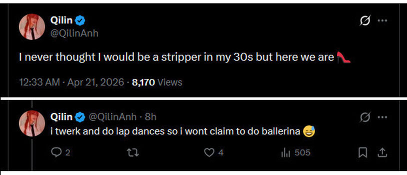 Qilin anh leaked private photo uncensored HD quality