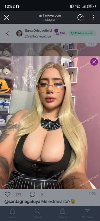 Santagriega oficial leaked private photo uncensored HD quality