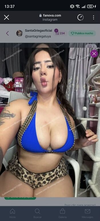 Santagriega oficial leaked private photo uncensored HD quality