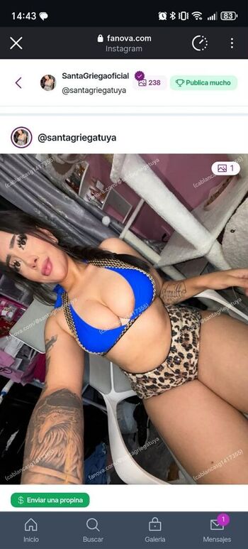 Santagriega oficial leaked private photo uncensored HD quality