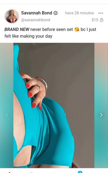 Savannah bond  page leaked private photo uncensored HD quality
